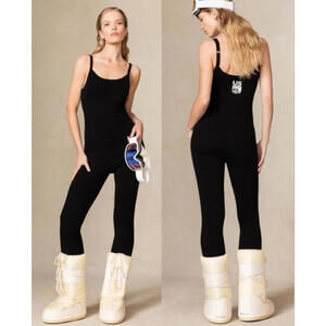 Naked Cashmere Janica Black Jumpsuit, $325 NWT, Small #2170